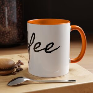 Stylish Accent Coffee Mug, Unique Gift for Coffee Lovers, Home Decor, Custom Drinkware, Perfect for Birthdays, Anniversaries, Holidays